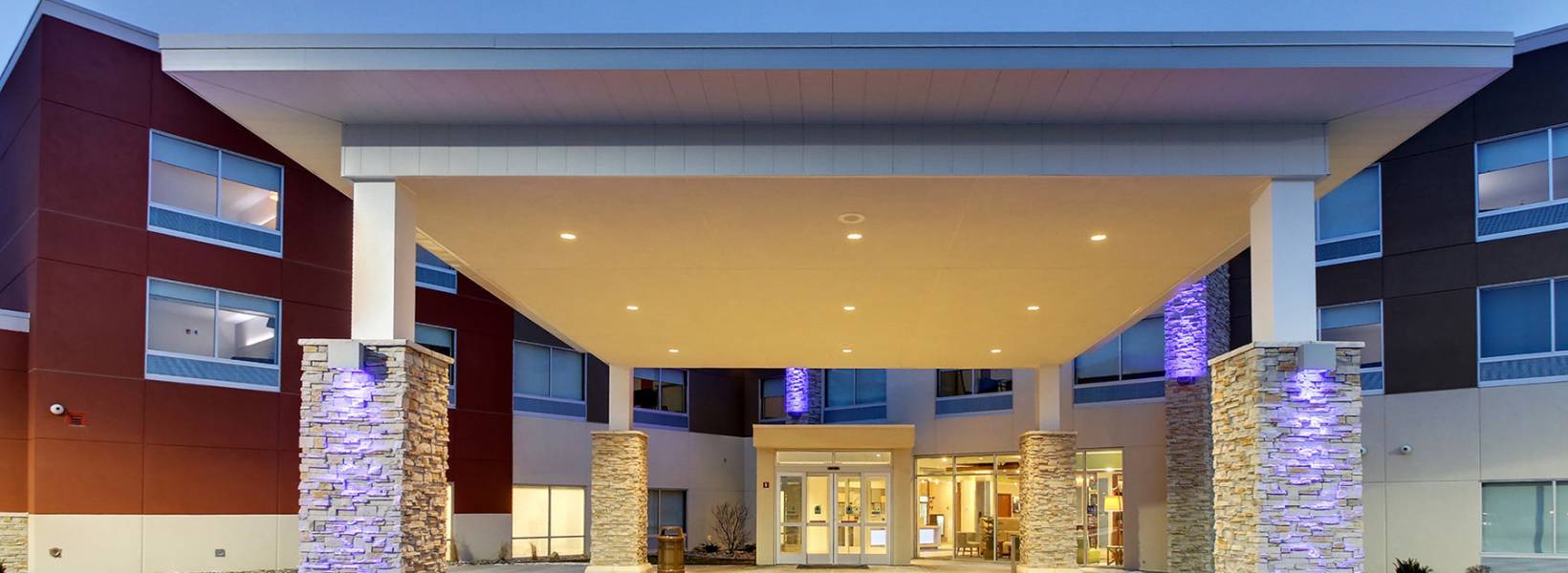 Lobby of a hotel