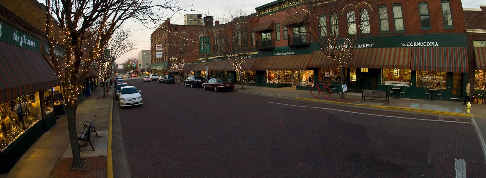View of downtown Galesburg